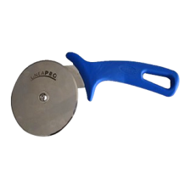 Cortador de pizza profesional en acero inox ø100x260 mm.