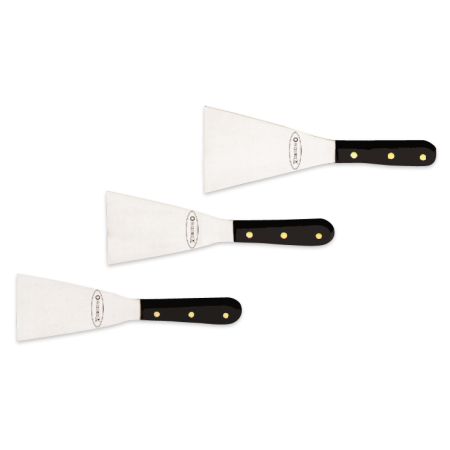 Espátula plancha 140x80x1 mm.