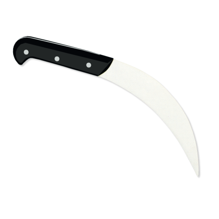 Jamonero curvo 203x35x2 mm.
