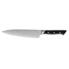 Cocinero damasquinado 400x270x40x3 mm.