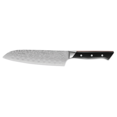Santoku damasquinado 310x180x39x2 mm.