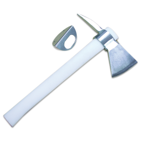 Hacha con mango de fibra de 450x270x36 mm. para interior de cámara frigorífica