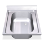 Fregadero 800x600 1 cubeta dimensiones cubeta 600x500x320 mm.