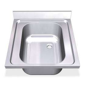 Fregadero 800x600 1 cubeta dimensiones cubeta 600x500x320 mm.