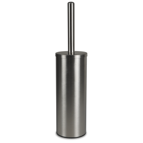 Set de cepillo y soporte inoxidable para baño ø105x389 mm.