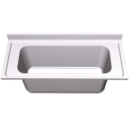Fregadero gran capacidad 1500x700 mm. 1 cubeta Dimensiones cubeta: 1160x500x600 mm.