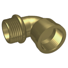 Codo a 90º M-H de 1/2"