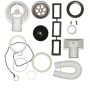 Válvula 1 1/2" c/rebosadero para freg. de 500 mm. lavamanos y freg. de gran capacidad
