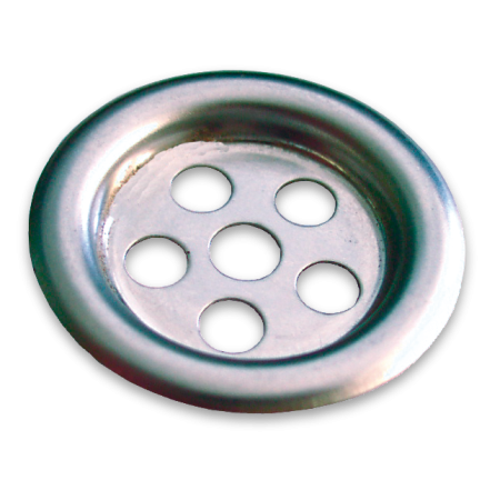 Rebosadero para válvula 2 1/2" con rebosadero para lavamanos murales de palanca
