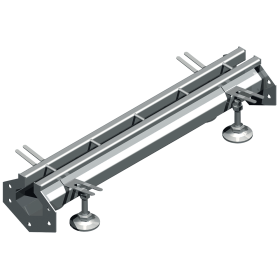 Canal modular ranurado 500x100 mm.