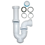 Sifón sencillo S-31 1 1/2"