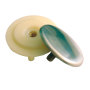 Tapón inoxidable cubre-agujeros ø42 mm.