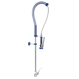 Grifo ducha de dos aguas monomando sobremesa 450x1300x1/2"