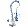 Grifo ducha extra-bajo de dos aguas con caño 1/2"