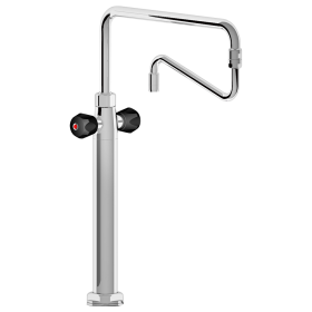 Grifo de columna orientable pomo aislante