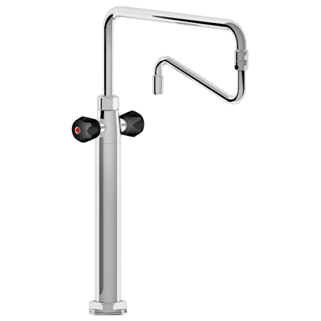 Grifo de columna orientable pomo aislante