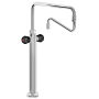 Grifo de columna orientable pomo aislante