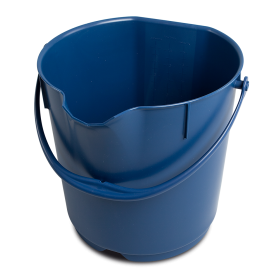 Cubo de 15 lts. con tapa metal detectable ø300x320 mm.