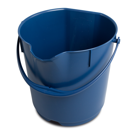 Cubo de 15 lts. con tapa metal detectable ø300x320 mm.