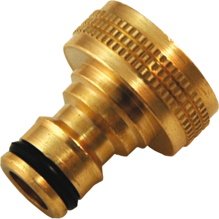 Adaptador manguera latón H de 3/4"