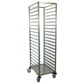 Carro bandejero Euronorm 20 niveles 625x460x1800 mm.