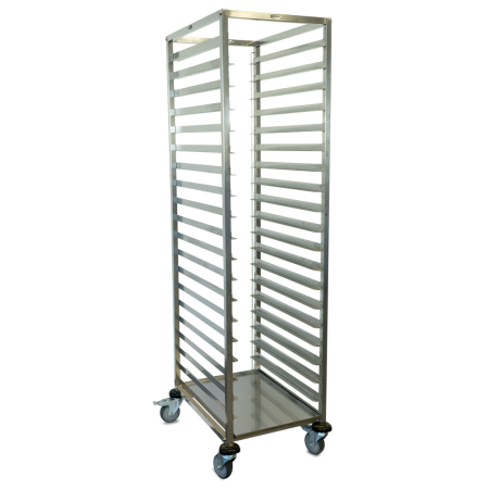 Carro bandejero Euronorm 20 niveles 625x460x1800 mm.
