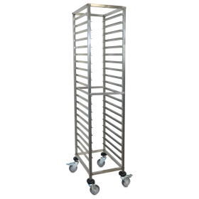 Carro bandejero Gastronorm 2/1 20 niveles 675x590x1880 mm.