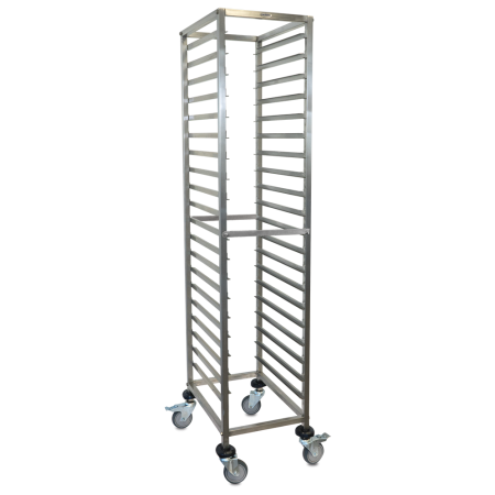 Carro bandejero Gastronorm 2/1 20 niveles 675x590x1880 mm.