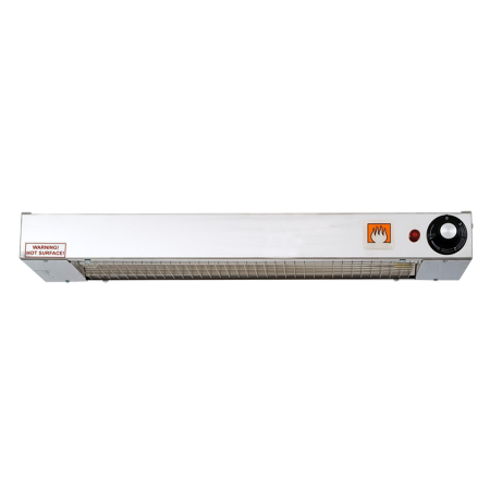 Calentador de platos sobremesa/de techo 670x150x60 mm.