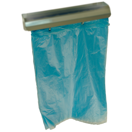 Paquete de 500 bolsas colgantes de 350x450 mm.