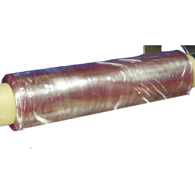 Bobina de film transparente para uso alimentario de 300xø90 mm. para kit portarrollos de 450 mm. 300 mts. de film.