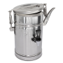 Recipiente isotermo con grifo 25 lts. ø425x420 mm.