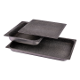 Bandeja de aluminio antiadherente 1/1-65 Dimensiones: 530x325x65 mm.