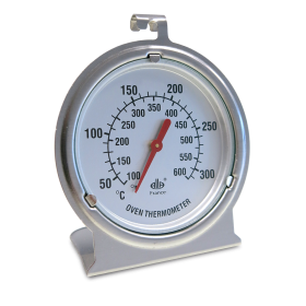 Termómetro digital redondo inox para horno De -50ºC a +300ºC