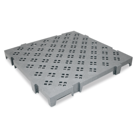 Loseta antideslizante gris 1000x500x50 mm.