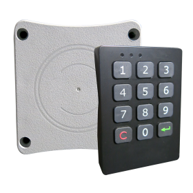 Cerradura electrónica para puerta derecha taquilla Dimensiones: 110x24x120 mm.