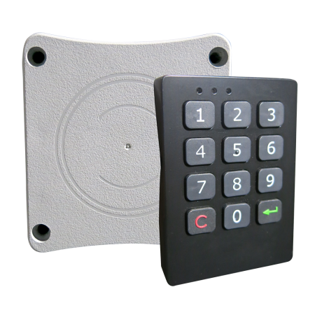 Cerradura electrónica para puerta derecha taquilla Dimensiones: 110x24x120 mm.