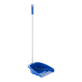 Recogedor con palo metálico plastificado metal detectable 275x265x875 mm.