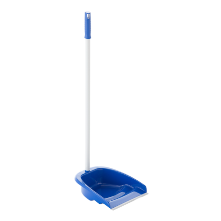 Recogedor con palo metálico plastificado metal detectable 275x265x875 mm.