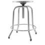 Taburete inoxidable ø290x640 mm.