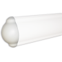 Terminal para perfil paragolpes blanco 30x100x38 mm.