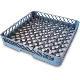 Cesta de lavavajillas para platos 500x500x102 mm.