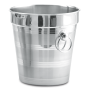 Champanera en acero inox 3,8 lts 200x200 mm.