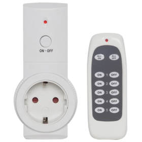 Kit de enchufe remoto con mando a distancia