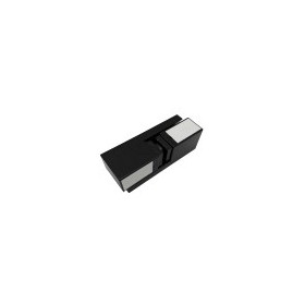 Bisagra G-309 Cromo Vertical 130mm Negra