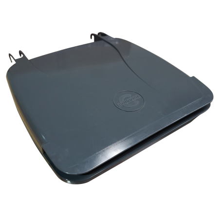 Tapa blanca para contenedor de desperdicios 60 y 120 lts. 470x550 mm.