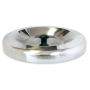 Tapa para aro de desbarasado en acero inoxidable Dimensiones: ø234x50 mm.