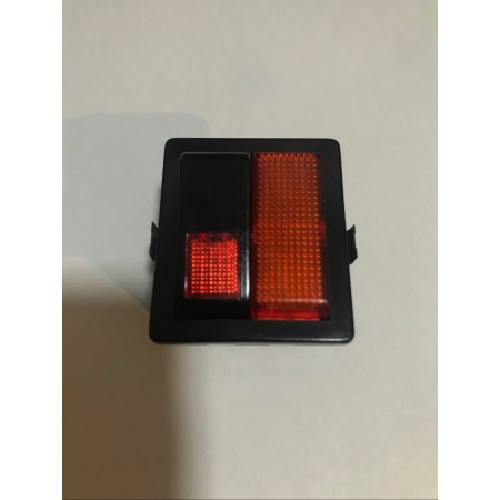 Interruptor Rojo + Piloto Rojo