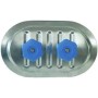 Trampilla de acceso tubo circular. Dimensiones 250x150 Diámetro tubo Ø150