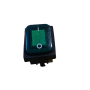 Interruptor Verde 30x22mm 230V 10A